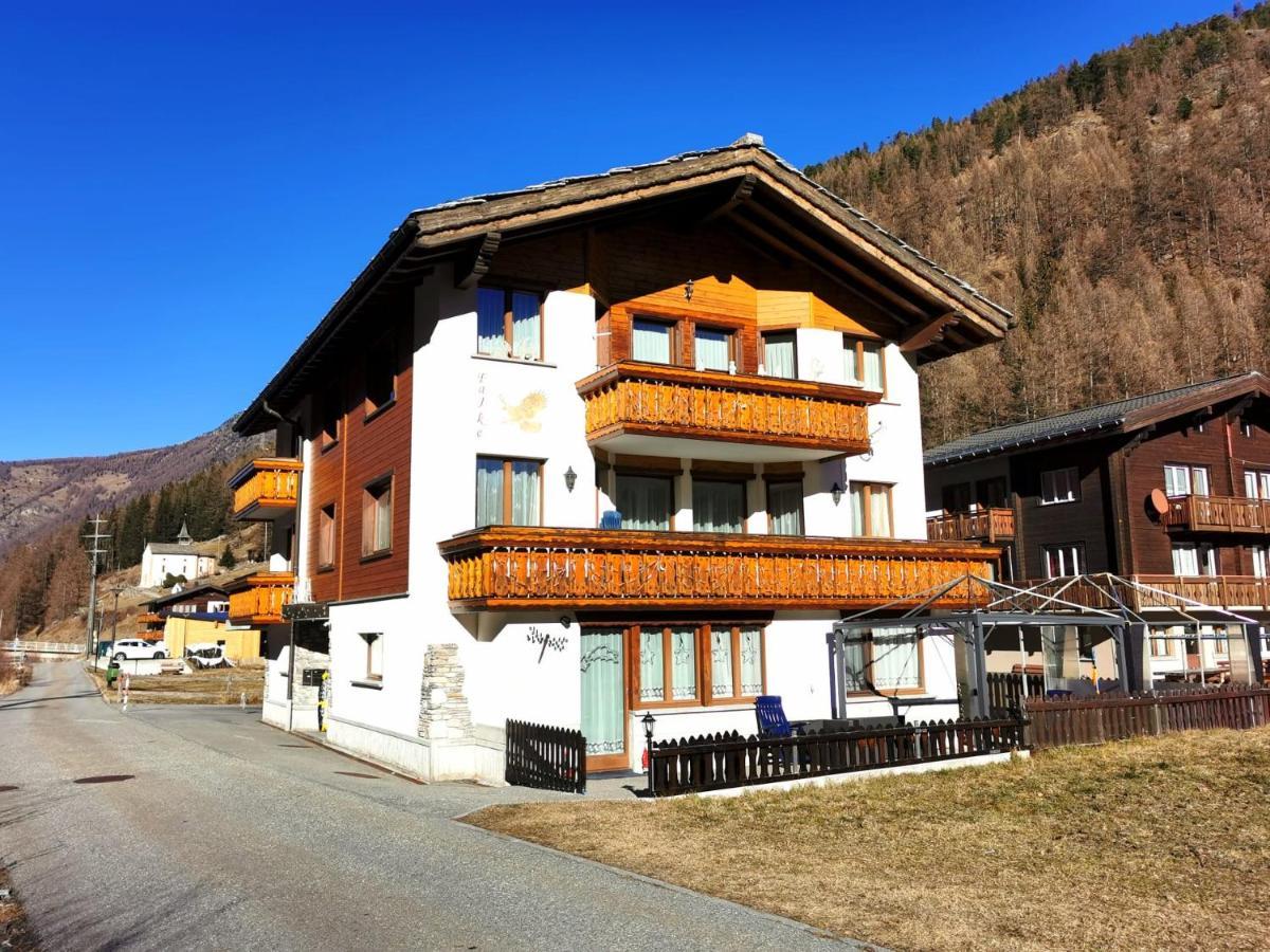 Haus Falke Saas-Grund Exterior foto